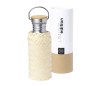 Ninvux - 600 ml. Étui Paille | Acier Inox/ Bambou