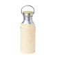Ninvux - 600 ml. Étui Paille | Acier Inox/ Bambou