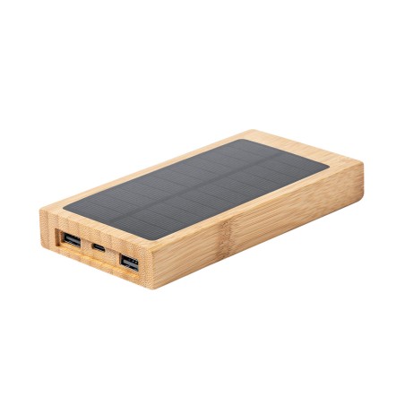 Diuk Fsc - Sans Fil 5W. 10000 mAh. Charge Solaire. 2 Sorties USB et 1 