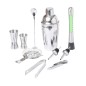 Bespin - Shaker 550 ml. 10 Accessoires | Acier Inox/ Bois