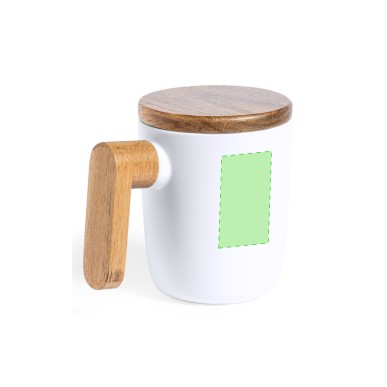 Haruncal - 350 ml | Céramique/ Bois