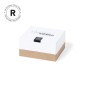 Zoe - Connexion Bluetooth. Batterie 35 mAh/ Poste de Charge 300 mAh | Bambou/ ABS