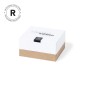 Zoe - Connexion Bluetooth. Batterie 35 mAh/ Poste de Charge 300 mAh | Bambou/ ABS