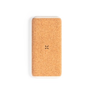 Limerick - Sans Fil 15W. 8000 mAh. Sortie USB. Sortie et Entrée Type C | Liège/ Paille de Blé/ ABS