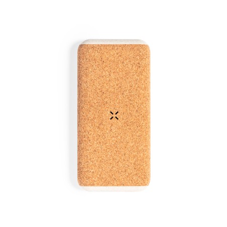 Limerick - Sans Fil 15W. 8000 mAh. Sortie USB. Sortie et Entrée Type C | Liège/ Paille de Blé/ ABS