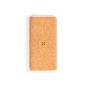 Limerick - Drahtlos 15W. 8000 mAh. USB Ausgang. Typ C Ausgänge und Eingang | Kork/ Weizenstroh/ ABS