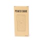 Limerick - Drahtlos 15W. 8000 mAh. USB Ausgang. Typ C Ausgänge und Eingang | Kork/ Weizenstroh/ ABS