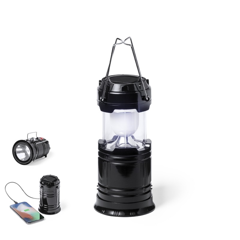 Mufar - 7 Leds. 1200 mAh. Charge Solaire. Sortie USB. Entrée Micro USB