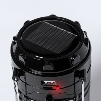 Mufar - 7 Leds. 1200 mAh. Charge Solaire. Sortie USB. Entrée Micro USB