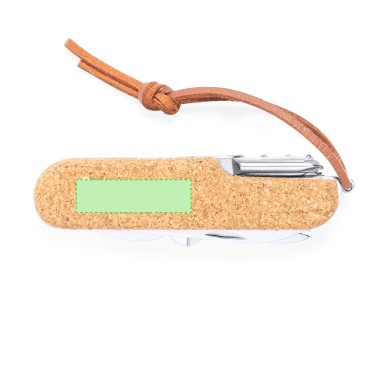 Brica - 9 Funktionen | Kork/ Rostfreier Stahl