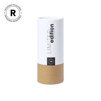 Thezin - Spiegeleffekt-Linsen. UV400 Schutz. Polyester Etui | Bambus