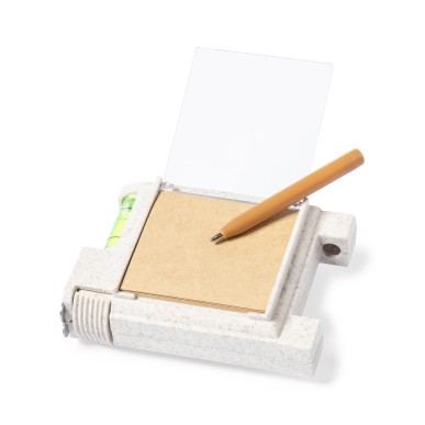 Sanwel 3m - 12 Notes Adhésives 4,5 x 4,5 cm. Avec Frein et Clip. Stylo