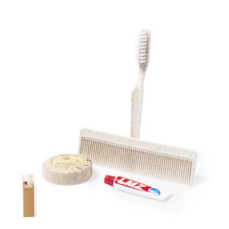 Essential Kit - Peigne Paille de Blé/ PP. Brosse à Dents Paille de Blé