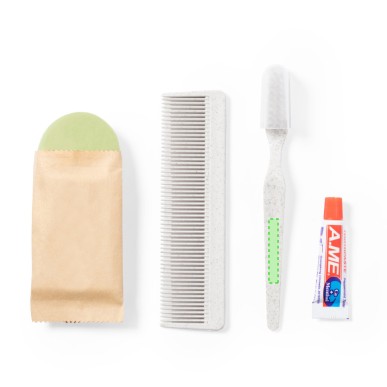 Essential Kit - Peigne Paille de Blé/ PP. Brosse à Dents Paille de Blé