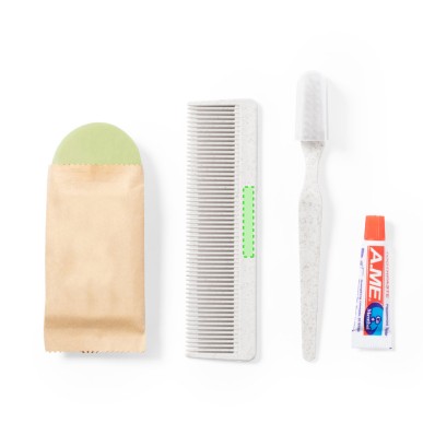 Essential Kit - Peigne Paille de Blé/ PP. Brosse à Dents Paille de Blé