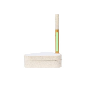 Lezo - 80 Feuilles. Fleurs Sauvages. Stylet Bille Bambou Incluse | Paille de Blé/ ABS