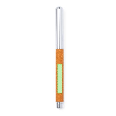 Vincen - Stylo et Roller. Recharge Jumbo | Cuir Recyclé/ Métal