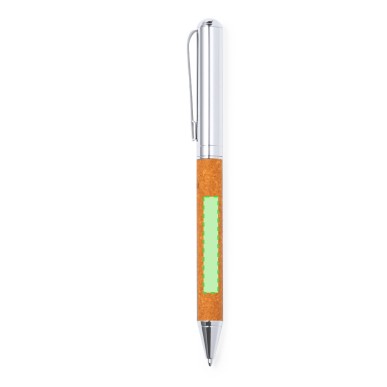 Vincen - Stylo et Roller. Recharge Jumbo | Cuir Recyclé/ Métal