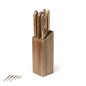 Wheeler - 5 Pièces | Acier Inox/ Bois