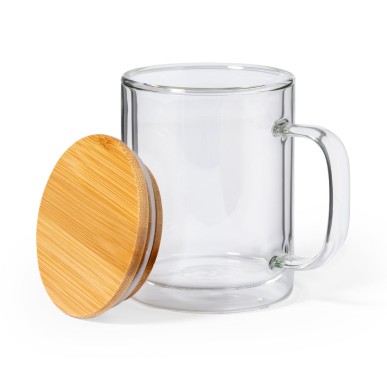 Laik - 370 ml | Verre Borosilicate/ Bambou