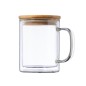 Laik - 370 ml | Verre Borosilicate/ Bambou
