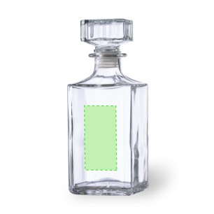 Rockwel - Dekanter 1 L. 4 Trinkbecher Glas 200 ml | Borosilikat