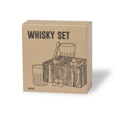 Steger - 2 Trinkbecher Glas 320 ml. 8 Eiswürfel Naturstein Wiederverwe