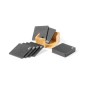 Sanly - 10 Pièces | Bambou/ Feutrine RPET Sanly - 10 Pièces | Bambou/ Feutrine RPET