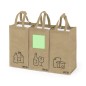 Stuggar - 3 Sacs 23 x 45 x 23 cm | Polyester RPET Laminé
