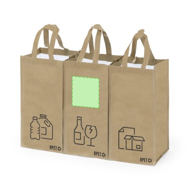 Stuggar - 3 Sacs 23 x 45 x 23 cm | Polyester RPET Laminé