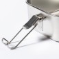 Vickers - 2 Compartiments 340 et 600 ml. Fermeture Sécurité | Acier Inox Recyclé/ Bambou