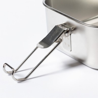 Vickers - 2 Compartiments 340 et 600 ml. Fermeture Sécurité | Acier In