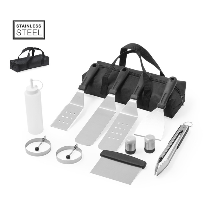 Set Barbecue avec logo Raiken Set Barbecue avec logo Raiken