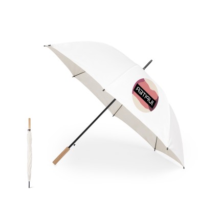 Tinnar XL - 30". Automatisch. Antiwindsystem. Holz Griff | Pongee 190T