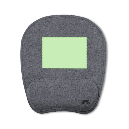 Freila - Repose-Mains Rembourrée. Antidérapant | Polyester RPET/ Caoutchouc