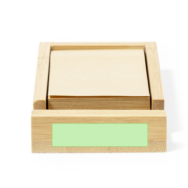 Heinda - 80 Notes Adhésives 5,5 x 8,2 cm | Bambou