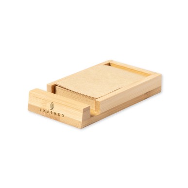 Heinda - 80 Notes Adhésives 5,5 x 8,2 cm | Bambou