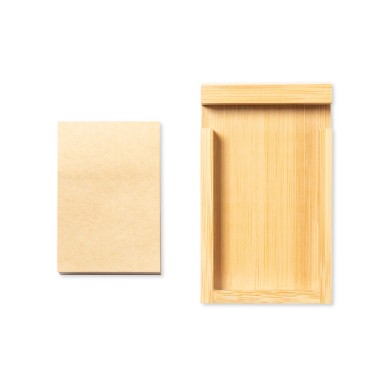 Heinda - 80 Notes Adhésives 5,5 x 8,2 cm | Bambou