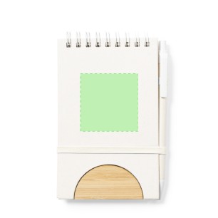 Minnak - Couverture Rigide. 80 Feuilles. Stylo Cartons de Lait Recyclés Incluses | Cartons de Lait Recyclés/ Bambou