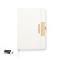 Torya - Couverture Rigide. 100 Feuilles | Cartons de Lait Recyclés/ Bambou
