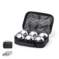 Boliche - 8 Pièces. Étui Polyester RPET | Métal Boliche - 8 Pièces. Étui Polyester RPET | Métal