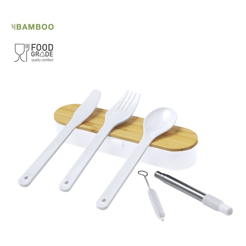 Set Couverts avec impression Milner Set Couverts avec impression Milner