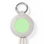 Dumof - Connexion Micro USB, Type C et Lightning 5V DC 2.4A | Paille de Blé/ ABS