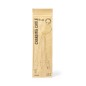 Dumof - Connexion Micro USB, Type C et Lightning 5V DC 2.4A | Paille de Blé/ ABS