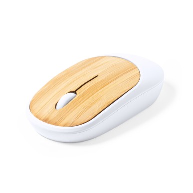 Diguan - Sans Fil. Optique. 1 Pile AA Non Incluse | Bambou/ ABS