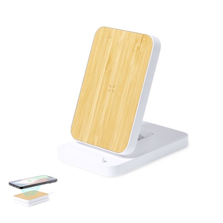 Meller - Sans Fil 15W. Pliable | Bambou/ ABS