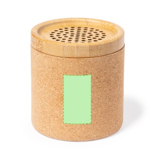 Mirintex - Bluetooth Anschluss. Schallleistung 3W. Batterie 300 mAh | Kork/ Bambus