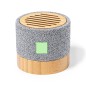 Blarak - Connexion Bluetooth. Puissance Sonore 3W. Batterie 300 mAh | Polyester RPET/ Bambou