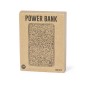 Bralty - 5000 mAh. 2 Sorties USB. Sortie et Entrée Type C | Polyester RPET/ Bambou