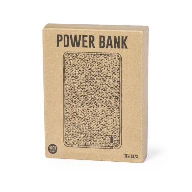 Bralty - 5000 mAh. 2 Sorties USB. Sortie et Entrée Type C | Polyester 